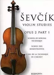 OTAKAR SEVCIK : ECOLE DE LA TECHNIQUE DE L'ARCHET OPUS 2 LIVRE 1