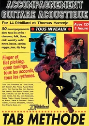 ACCOMPAGNEMENT GUITARE ACOUSTIQUE LIVRE + CD