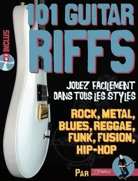 101 GUITAR RIFFS LIVRE + CD