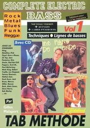 COMPLETE ELECTRIC BASS VOL 1 LIVRE + CD