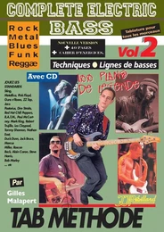 COMPLETE ELECTRIC BASS VOL 2 LIVRE + CD