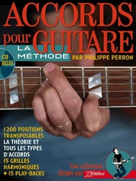 ACCORDS POUR GUITARE LIVRE + CD