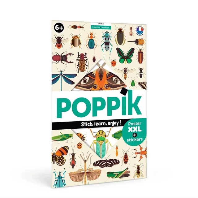 Poppik Les insectes -  Poppik - BAYARD JEUX