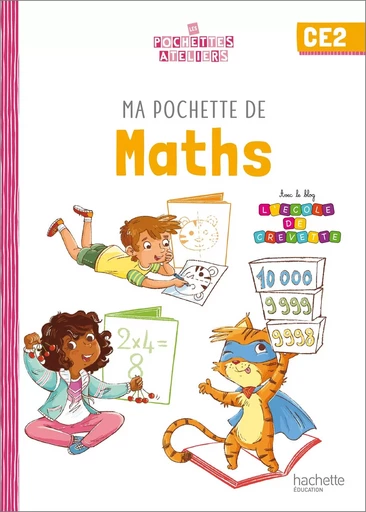 Ma pochette de maths CE2 - Les Pochettes Ateliers - Pochette élève - Ed. 2022 - Audrey Forest, Isabelle Martelli-Cucchi - HACHETTE EDUC