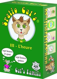 Jeu de cartes Spatio Cat's 3 - L'heure