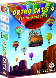 Jeu de cartes Ortho Cat's 4 - Les invariables