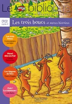 Le Bibliobus n° 12 CP/CE1 - Les Trois boucs - Livre de l'élève - Ed.2005 -  Collectif - HACHETTE EDUC