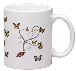 Mug Papillons Automne Arbre