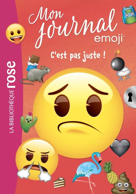 Emoji TM mon journal 04 - C'est pas juste ! - Catherine Kalengula - HACHETTE JEUN.