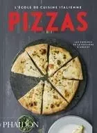 École de cuisine italienne - pizzas -  Phaidon - PHAIDON FRANCE