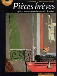 JEAN HAURY : 72 PIECES BREVES -  RECUEIL + CD - PIANO