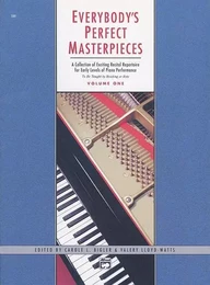 EVERYBODY'S PERFECT MASTERPIECES - VOLUME 1 PIANO