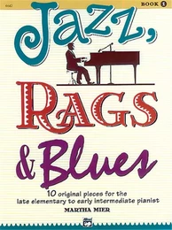 MARTHA MIER: JAZZ, RAGS AND BLUES - BOOK ONE PIANO