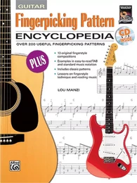 LOU MANZI : FINGERPICKING PATTERN ENCYCLOPED  - GUITARE -  RECUEIL + CD