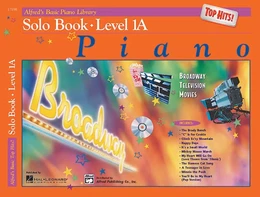 ALFRED'S BASIC PIANO LIBRARY TOP HITS SOLO BOOK 1A