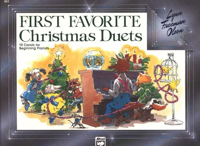 FIRST FAVOURITE CHRISTMAS DUETS LIVRE SUR LA MUSIQUE -  KOMZAK, K (COMPOSER) - ALFRED