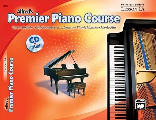 DENNIS ALEXANDER : ALFRED'S PREMIER PIANO COURSE: UNIVERSAL ED. LESSON BK 1A - PIANO - RECUEIL + CD -  ALEXANDER, DENNIS (A - ALFRED