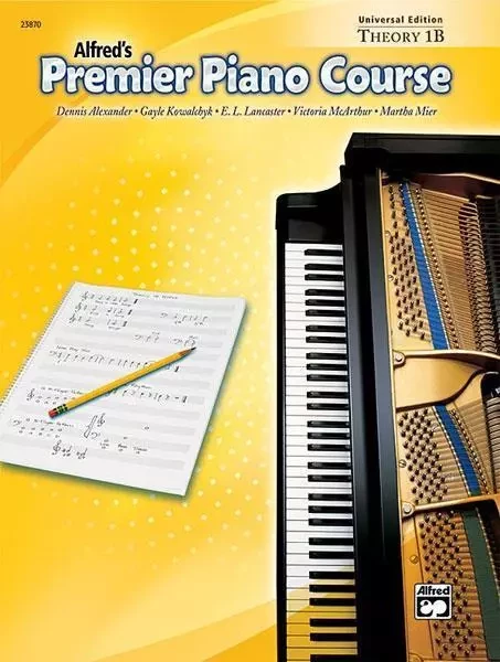 ALFRED'S PREMIER PIANO COURSE: THEORY BOOK LEVEL 1B PIANO -  MANUS, MORTON (EDITO - ALFRED