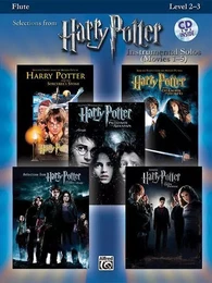 HARRY POTTER INSTRUMENTAL SOLOS MOVIES 1-5 -  FLUTE TRAVERSIERE - RECUEIL + CD