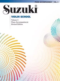 SUZUKI VIOLIN SCHOOL PIANO ACCOMPANIMENT - VOLUME 3 (REVISED EDITION)