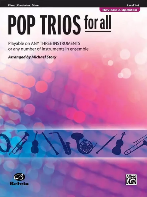 MICHAEL STORY : POP TRIOS FOR ALL - HAUTBOIS - PLAYABLE ON ANY THREE INSTRUMENTS -  MICHAEL STORY - ALFRED