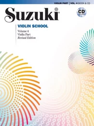 SUZUKI VIOLIN SCHOOL 4 - RECUEIL + SUPPORT AUDIO