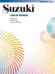 SUZUKI: VIOLIN SCHOOL VOLUME 4 - VIOLIN PART (REVISED EDITION)