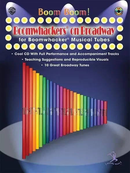 BOOMWHACKERS ON BROADWAY  RECUEIL + CD -  DIVERS AUTEURS - ALFRED