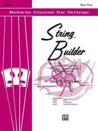 SAMUEL APPLEBAUM : STRING BUILDER BOOK III - ALTO