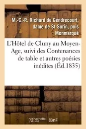 L'Hôtel de Cluny au Moyen-Age, suivi des Contenances de table et autres poésies inédites