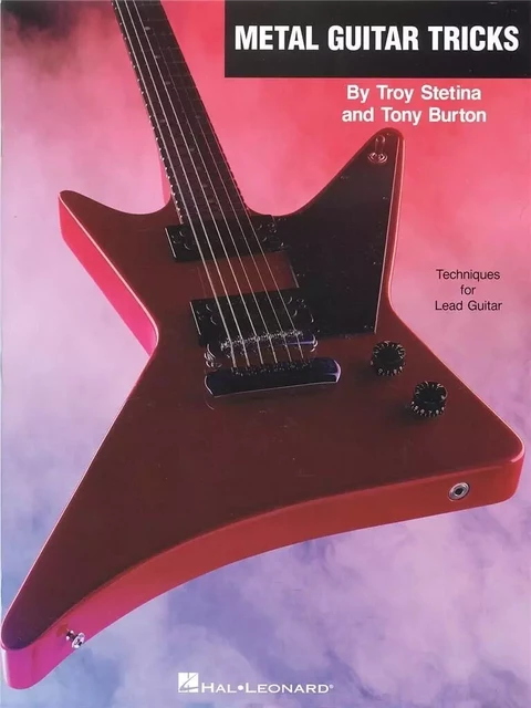 TROY STETINA : HEAVY METAL GUITAR TRICKS - RECUEIL + CD -  TROY STETINA - HAL LEONARD