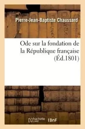 Ode sur la fondation de la République française