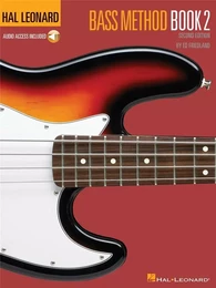 HAL LEONARD BASS METHOD BOOK 2 (2ND EDITION)  GUITARE BASSE  + ENREGISTREMENT(S) EN LIGNE