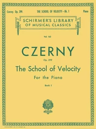 CARL CZERNY : SCHOOL OF VELOCITY, OP. 299 - BOOK 1  - PIANO -  RECUEIL