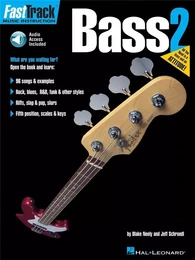 FASTTRACK - BASS METHOD 2 GUITARE BASSE +ENREGISTREMENTS ONLINE