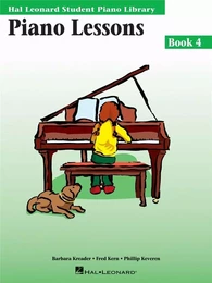 BARBARA KREADER : PIANO LESSONS BOOK 4 - METHODE EN ANGLAIS