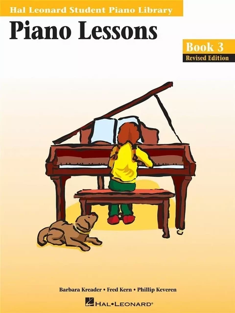 HAL LEONARD : PIANO LESSONS BOOK 3 - REVISED EDITION -  DIVERS AUTEURS - HAL LEONARD