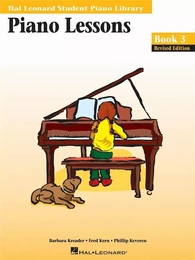 HAL LEONARD : PIANO LESSONS BOOK 3 - REVISED EDITION