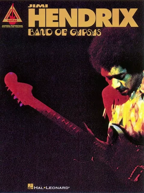 JIMI HENDRIX - BAND OF GYPSYS - GUITAR RECORDED VERSION -  JIMI HENDRIX - HAL LEONARD