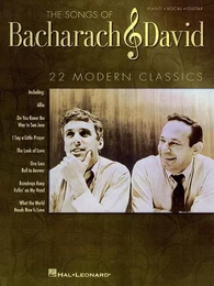 THE SONGS OF BACHARACH & DAVID PIANO, VOIX, GUITARE