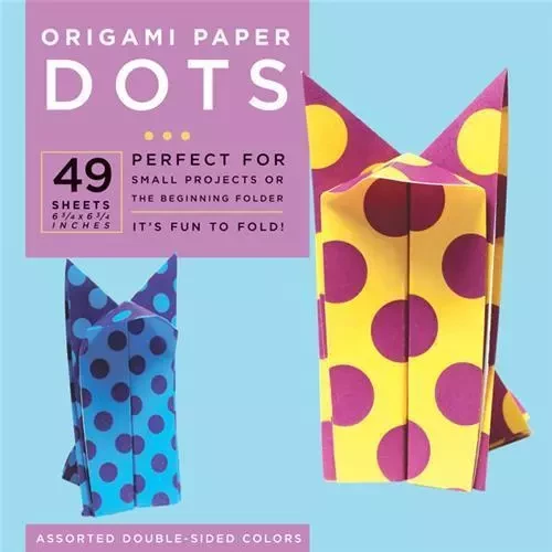 Origami Paper Dots (Small 6 3/4) /anglais -  - TUTTLE