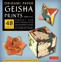 Origami Paper Geisha Prints Small 6  3/4 /anglais