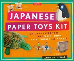 Japanese Papertoys kit /anglais