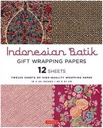 Gift Wrapping Papers Indonesian Batik /anglais