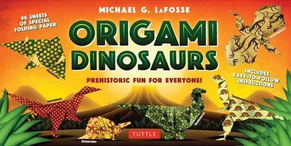 Origami Dinosaurs Kit /anglais -  - TUTTLE