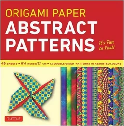 Origami Paper - Abstract Patterns - 8 1/4" - 48 Sheets /anglais