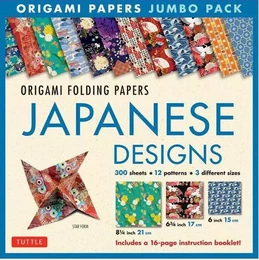 Origami Folding Papers Jumbo Pack: Japanese Designs /anglais