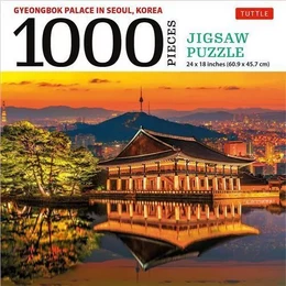 Gyeongbok Palace In Seoul Jigsaw Puzzle - 1000 pieces /anglais