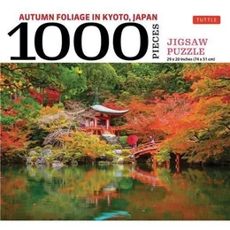 Autumn Foliage In Kyoto, Japan Jigsaw Puzzle - 1000 pieces /anglais