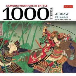 Samurai Warriors in Battle Jigsaw Puzzle - 1000 pieces /anglais